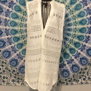 NWT Aqua beach cover up sz M see pic